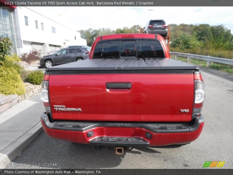 Barcelona Red Metallic / Graphite 2013 Toyota Tacoma V6 TRD Sport Access Cab 4x4