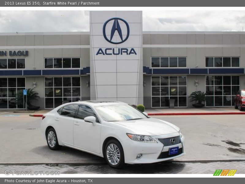Starfire White Pearl / Parchment 2013 Lexus ES 350