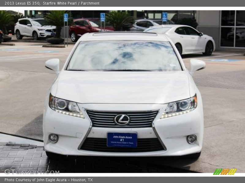 Starfire White Pearl / Parchment 2013 Lexus ES 350