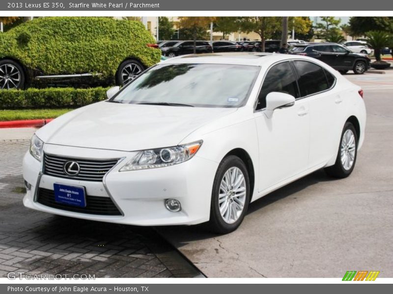 Starfire White Pearl / Parchment 2013 Lexus ES 350
