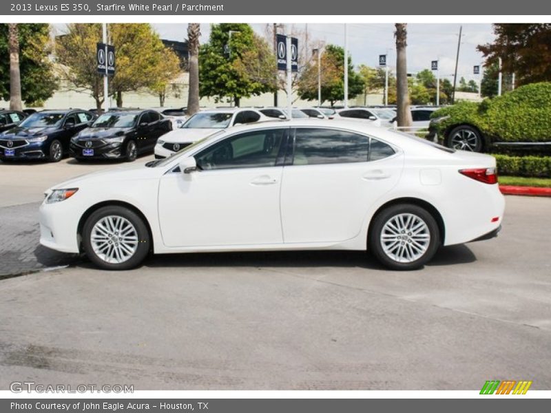 Starfire White Pearl / Parchment 2013 Lexus ES 350