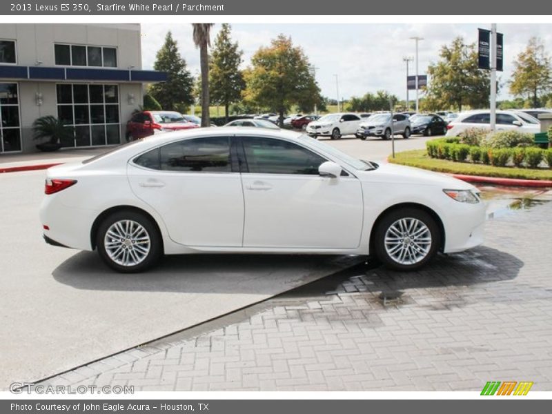 Starfire White Pearl / Parchment 2013 Lexus ES 350