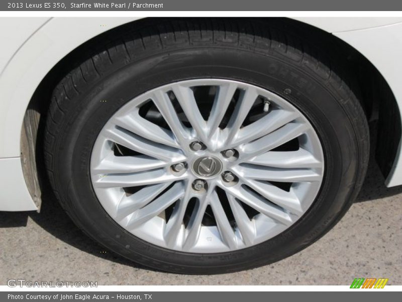 Starfire White Pearl / Parchment 2013 Lexus ES 350