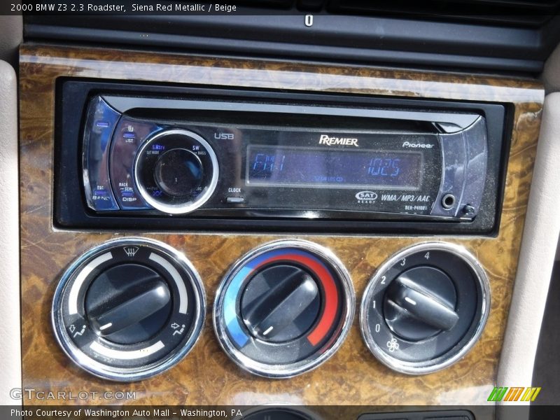 Siena Red Metallic / Beige 2000 BMW Z3 2.3 Roadster