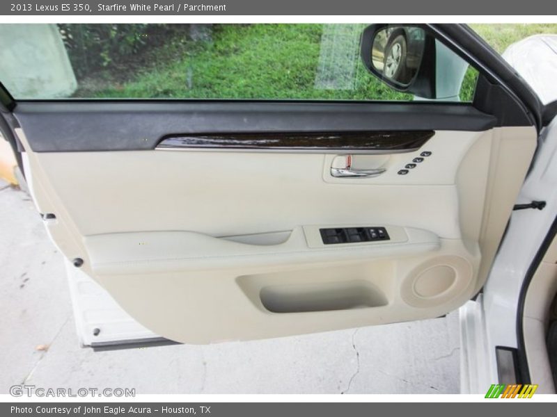Starfire White Pearl / Parchment 2013 Lexus ES 350