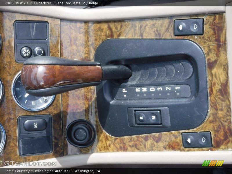 Siena Red Metallic / Beige 2000 BMW Z3 2.3 Roadster