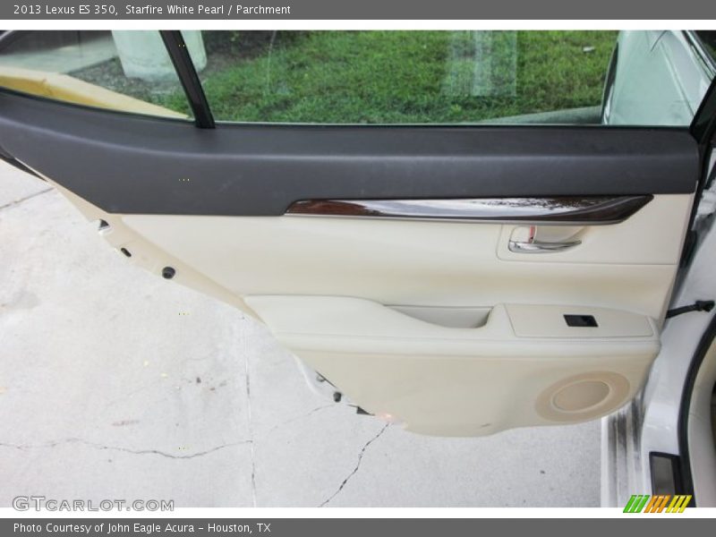 Starfire White Pearl / Parchment 2013 Lexus ES 350