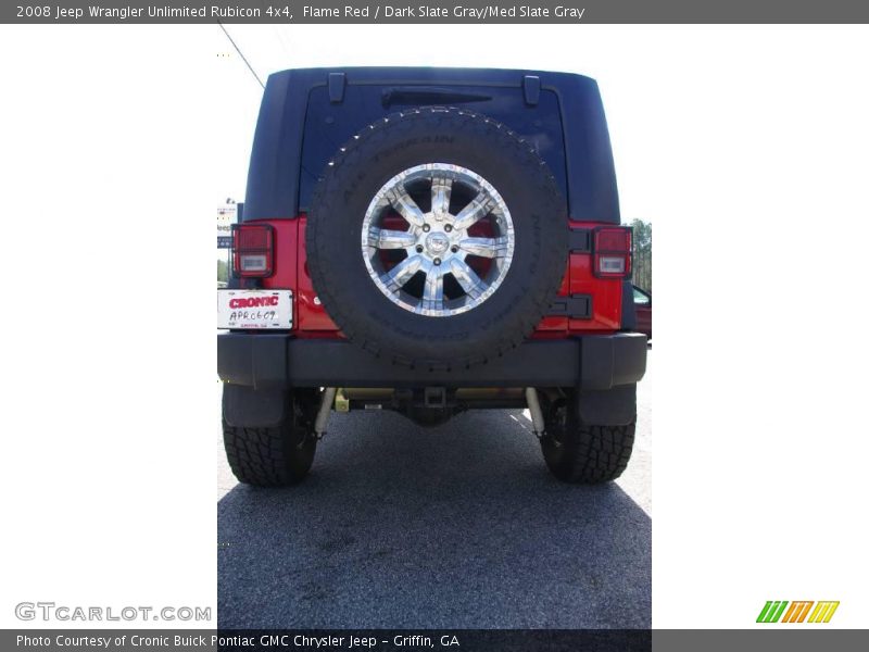 Flame Red / Dark Slate Gray/Med Slate Gray 2008 Jeep Wrangler Unlimited Rubicon 4x4