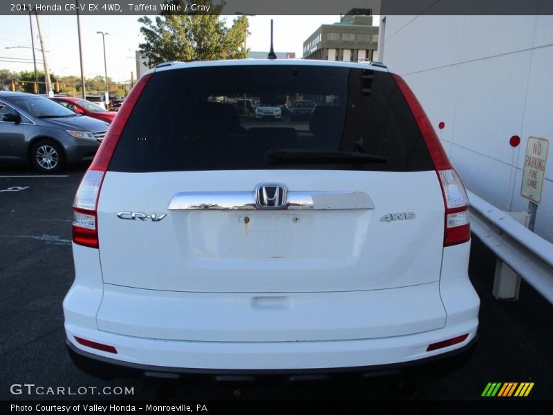 Taffeta White / Gray 2011 Honda CR-V EX 4WD