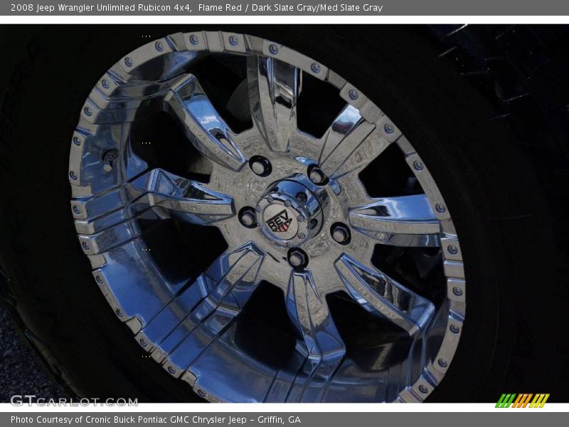 Flame Red / Dark Slate Gray/Med Slate Gray 2008 Jeep Wrangler Unlimited Rubicon 4x4