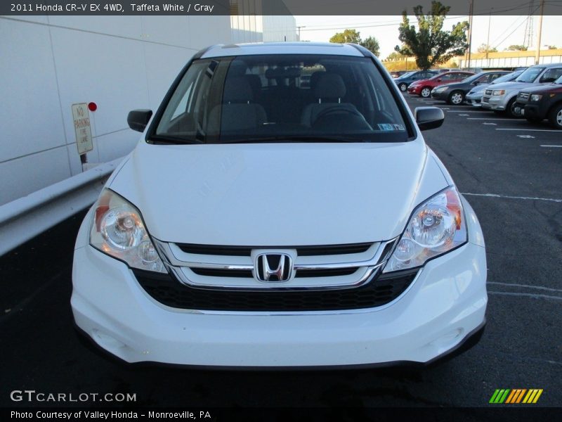 Taffeta White / Gray 2011 Honda CR-V EX 4WD