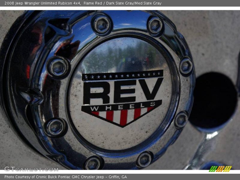 Flame Red / Dark Slate Gray/Med Slate Gray 2008 Jeep Wrangler Unlimited Rubicon 4x4