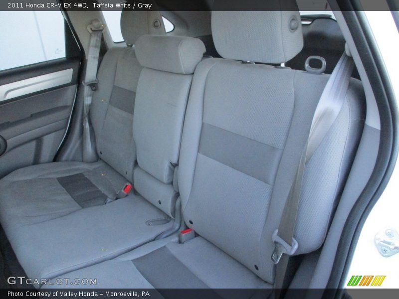 Taffeta White / Gray 2011 Honda CR-V EX 4WD