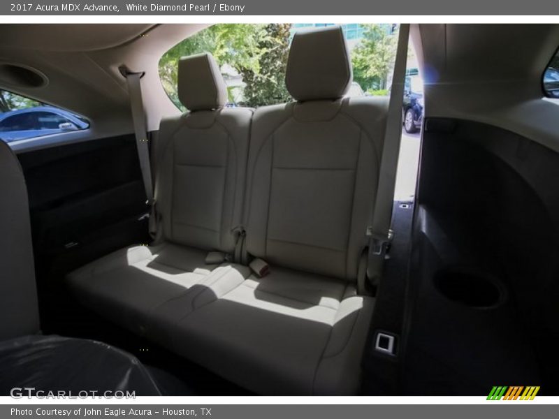 White Diamond Pearl / Ebony 2017 Acura MDX Advance