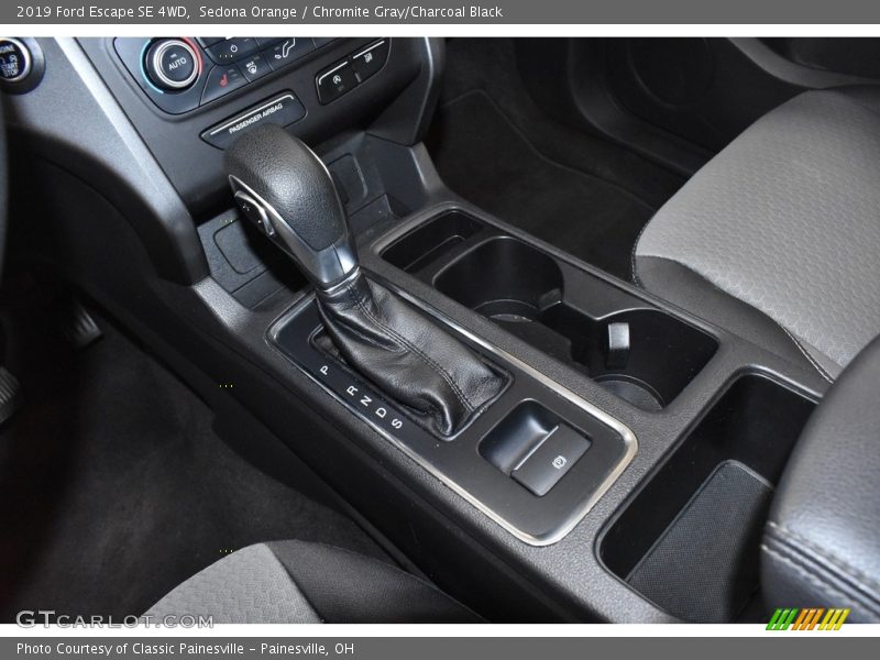 Sedona Orange / Chromite Gray/Charcoal Black 2019 Ford Escape SE 4WD