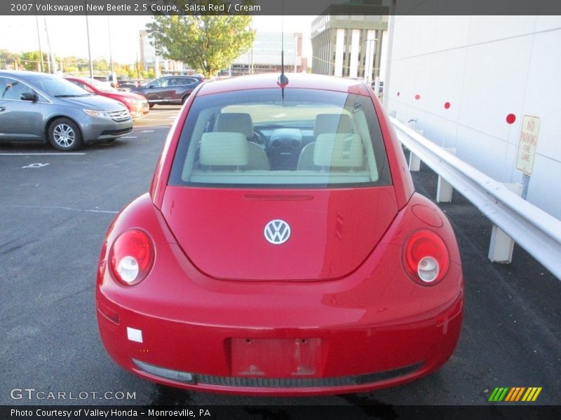 Salsa Red / Cream 2007 Volkswagen New Beetle 2.5 Coupe
