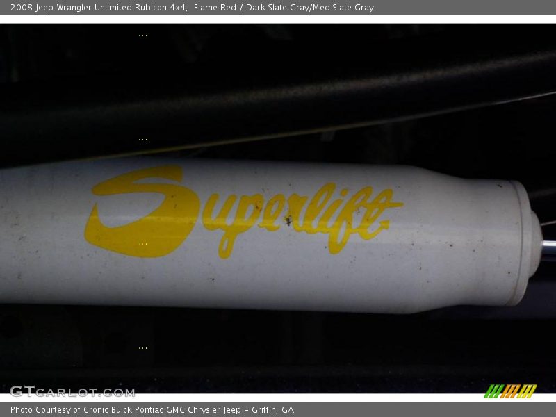Flame Red / Dark Slate Gray/Med Slate Gray 2008 Jeep Wrangler Unlimited Rubicon 4x4