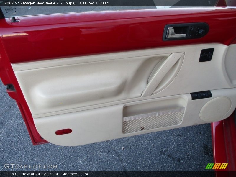 Salsa Red / Cream 2007 Volkswagen New Beetle 2.5 Coupe
