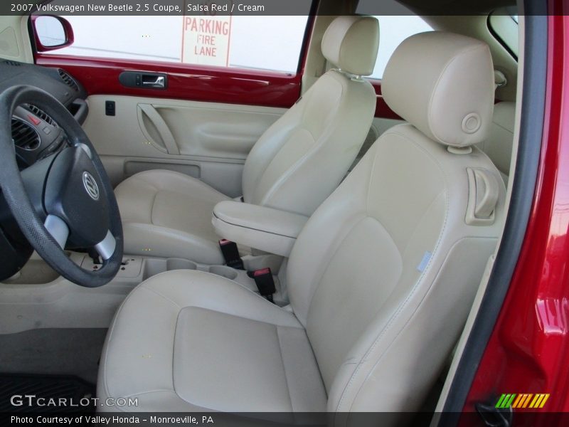 Salsa Red / Cream 2007 Volkswagen New Beetle 2.5 Coupe