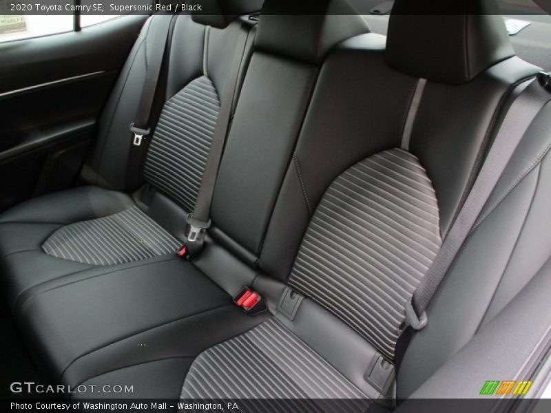 Rear Seat of 2020 Camry SE