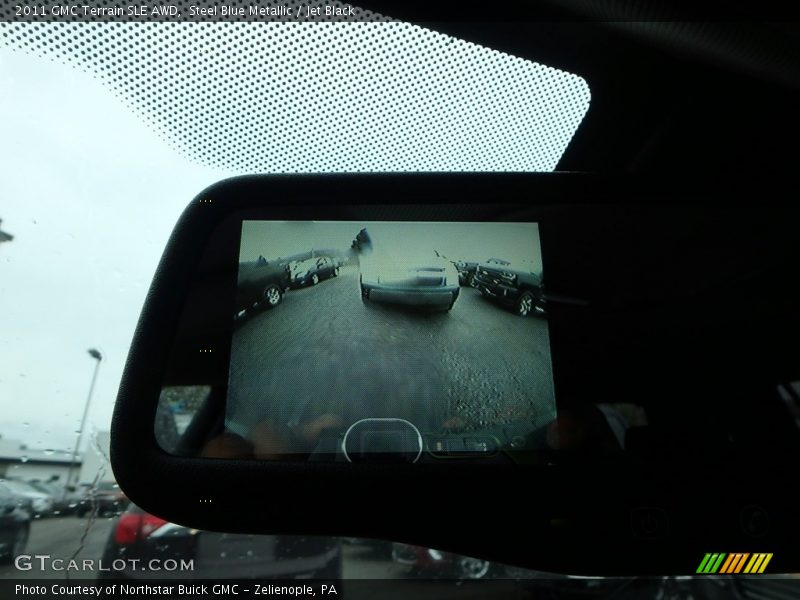 Steel Blue Metallic / Jet Black 2011 GMC Terrain SLE AWD