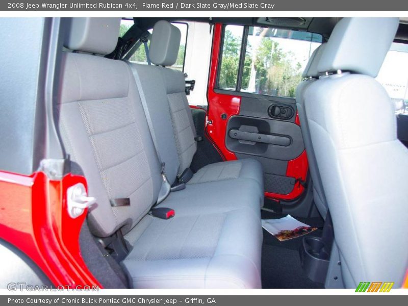 Flame Red / Dark Slate Gray/Med Slate Gray 2008 Jeep Wrangler Unlimited Rubicon 4x4