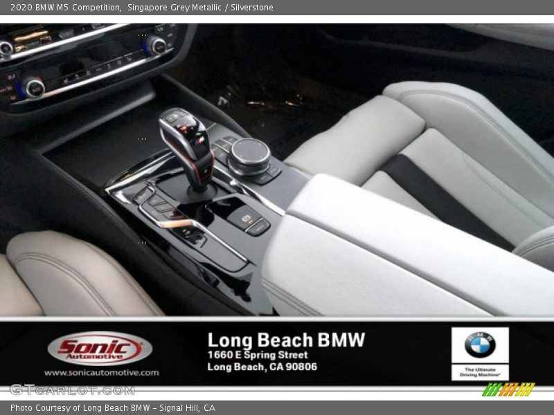 Singapore Grey Metallic / Silverstone 2020 BMW M5 Competition