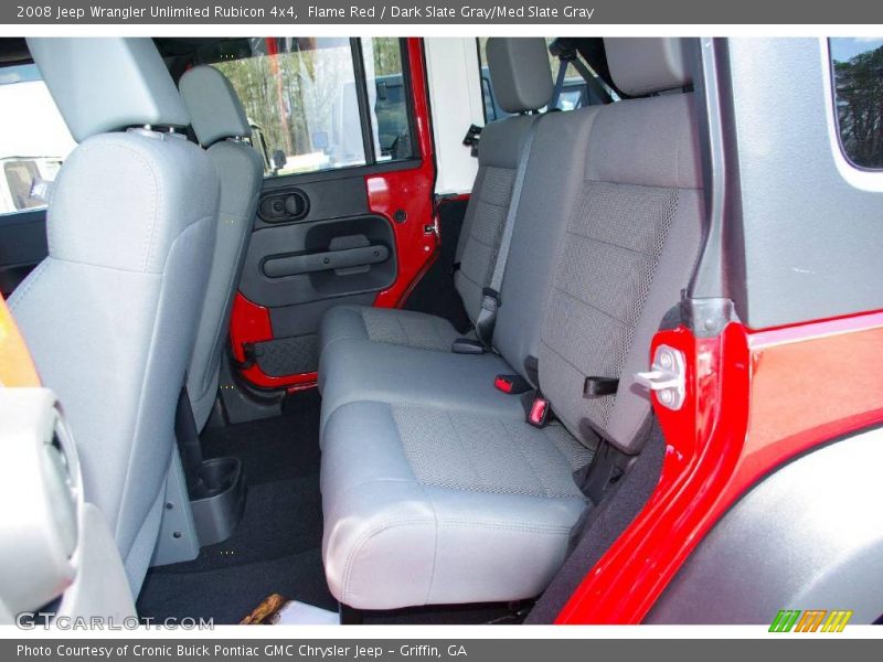 Flame Red / Dark Slate Gray/Med Slate Gray 2008 Jeep Wrangler Unlimited Rubicon 4x4