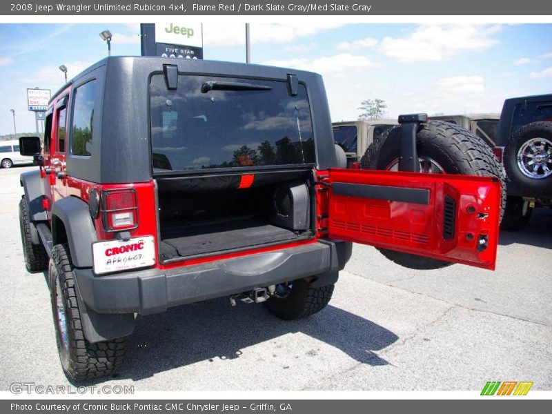Flame Red / Dark Slate Gray/Med Slate Gray 2008 Jeep Wrangler Unlimited Rubicon 4x4
