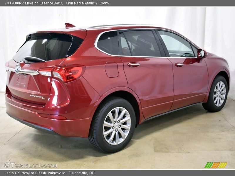Chili Red Metallic / Ebony 2019 Buick Envision Essence AWD