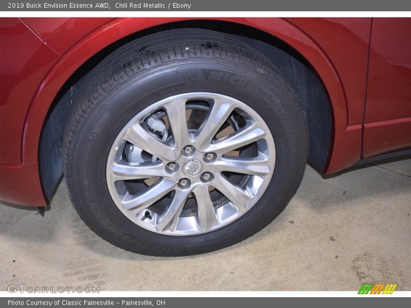 Chili Red Metallic / Ebony 2019 Buick Envision Essence AWD