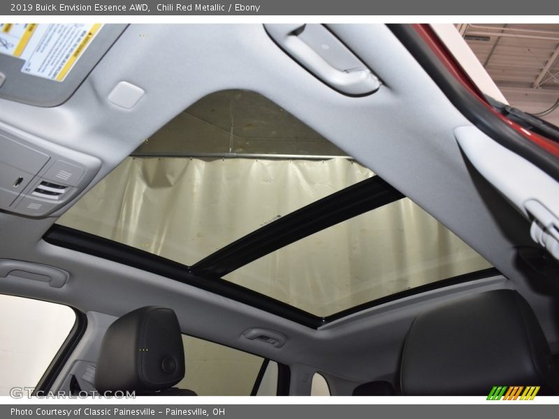 Chili Red Metallic / Ebony 2019 Buick Envision Essence AWD