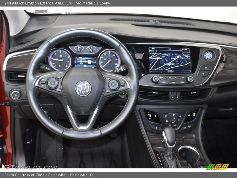 Chili Red Metallic / Ebony 2019 Buick Envision Essence AWD