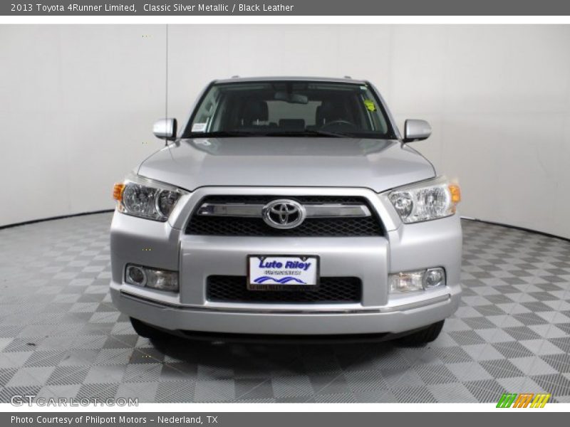 Classic Silver Metallic / Black Leather 2013 Toyota 4Runner Limited