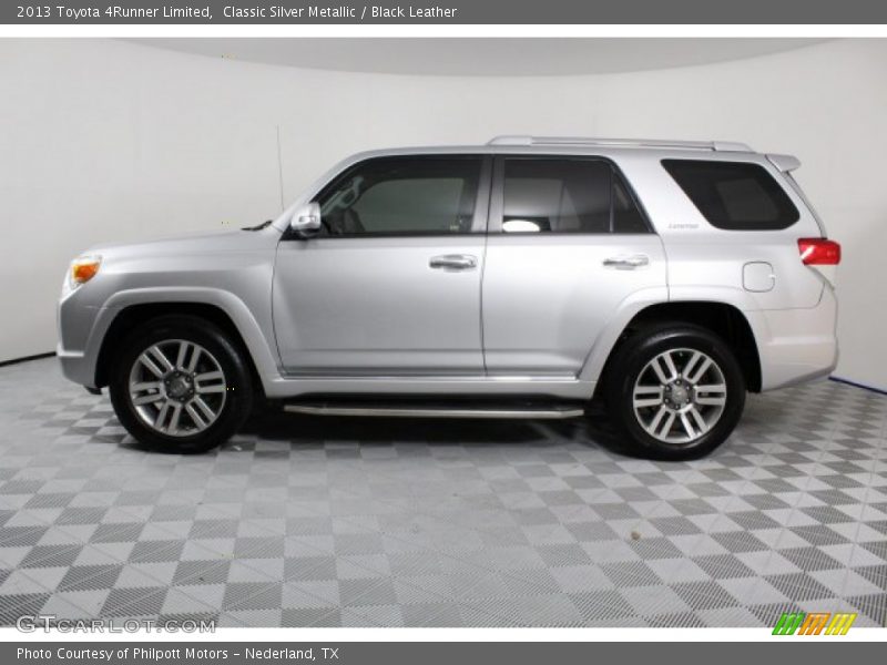 Classic Silver Metallic / Black Leather 2013 Toyota 4Runner Limited