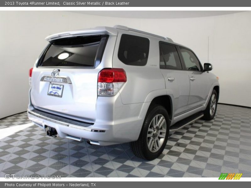 Classic Silver Metallic / Black Leather 2013 Toyota 4Runner Limited