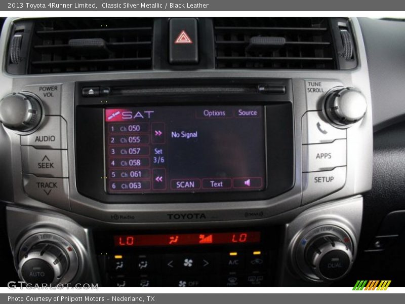 Classic Silver Metallic / Black Leather 2013 Toyota 4Runner Limited