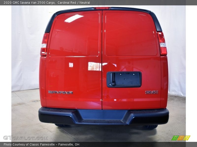 Cardinal Red / Neutral 2020 GMC Savana Van 2500 Cargo