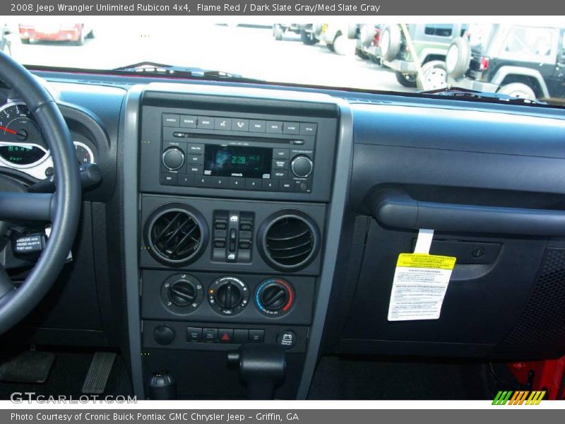 Flame Red / Dark Slate Gray/Med Slate Gray 2008 Jeep Wrangler Unlimited Rubicon 4x4