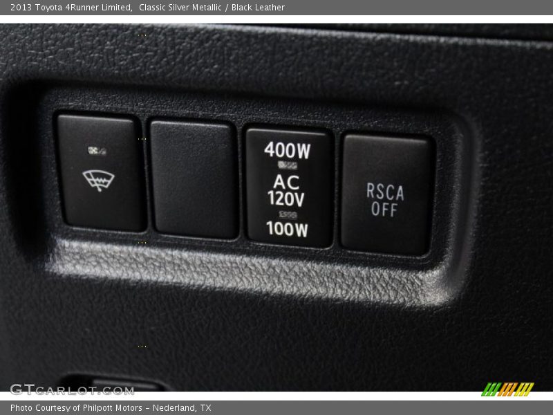 Classic Silver Metallic / Black Leather 2013 Toyota 4Runner Limited