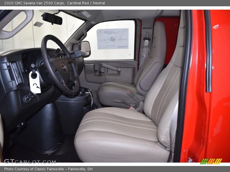 Cardinal Red / Neutral 2020 GMC Savana Van 2500 Cargo