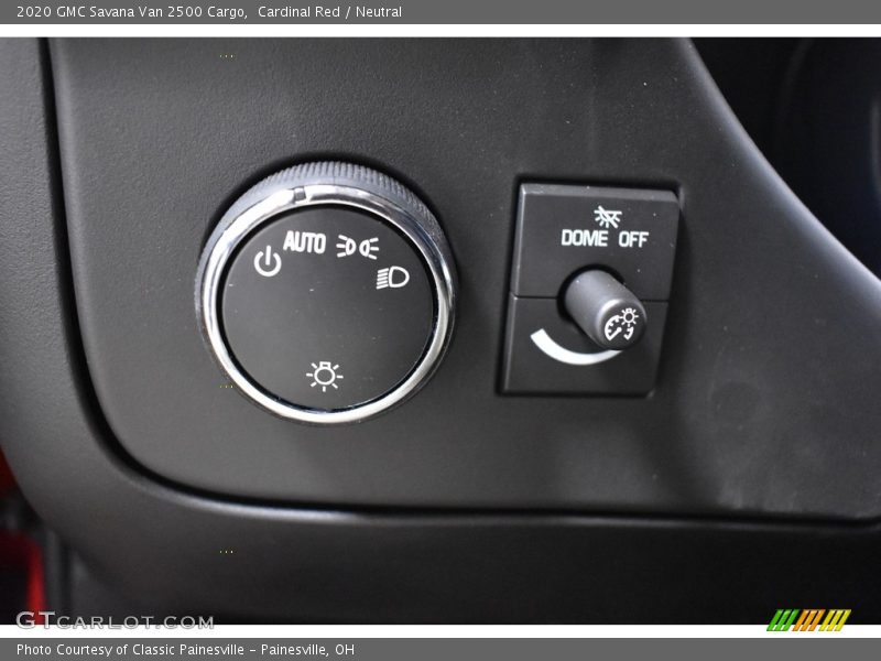 Cardinal Red / Neutral 2020 GMC Savana Van 2500 Cargo