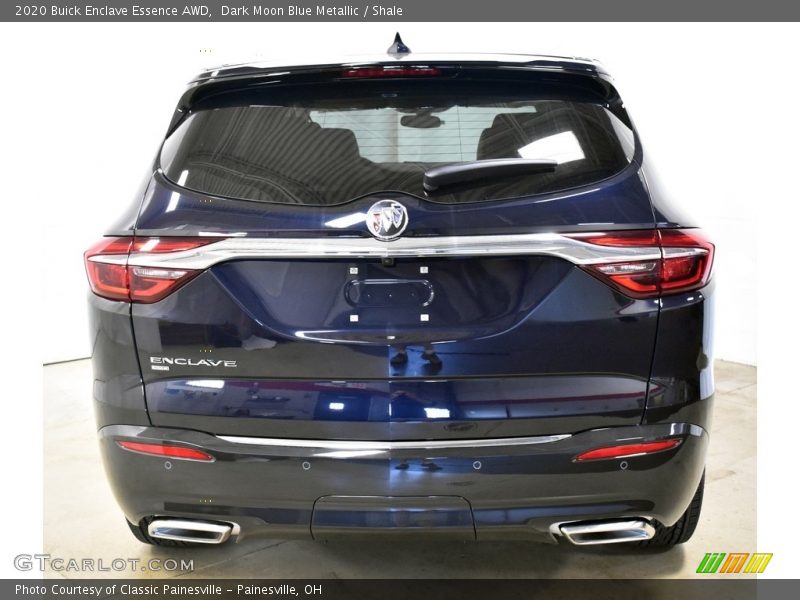 Dark Moon Blue Metallic / Shale 2020 Buick Enclave Essence AWD
