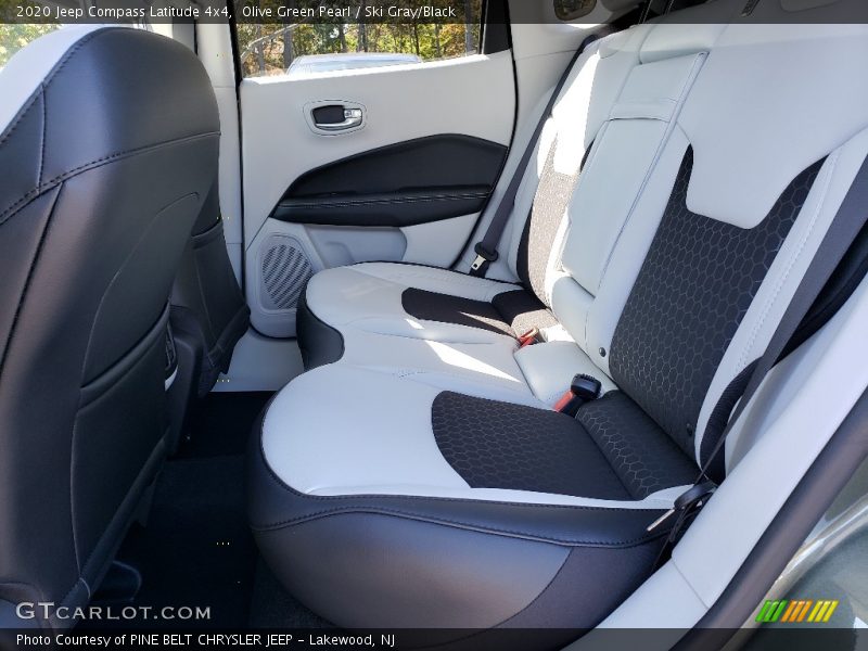 Olive Green Pearl / Ski Gray/Black 2020 Jeep Compass Latitude 4x4