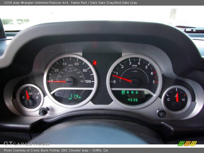 Flame Red / Dark Slate Gray/Med Slate Gray 2008 Jeep Wrangler Unlimited Rubicon 4x4