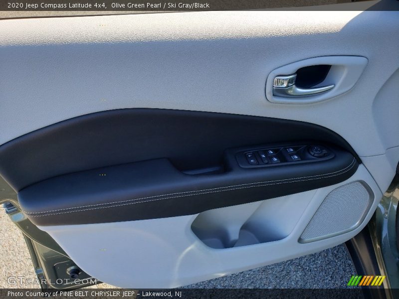 Olive Green Pearl / Ski Gray/Black 2020 Jeep Compass Latitude 4x4