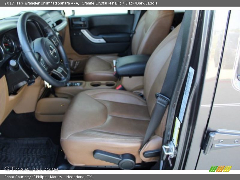 Granite Crystal Metallic / Black/Dark Saddle 2017 Jeep Wrangler Unlimited Sahara 4x4