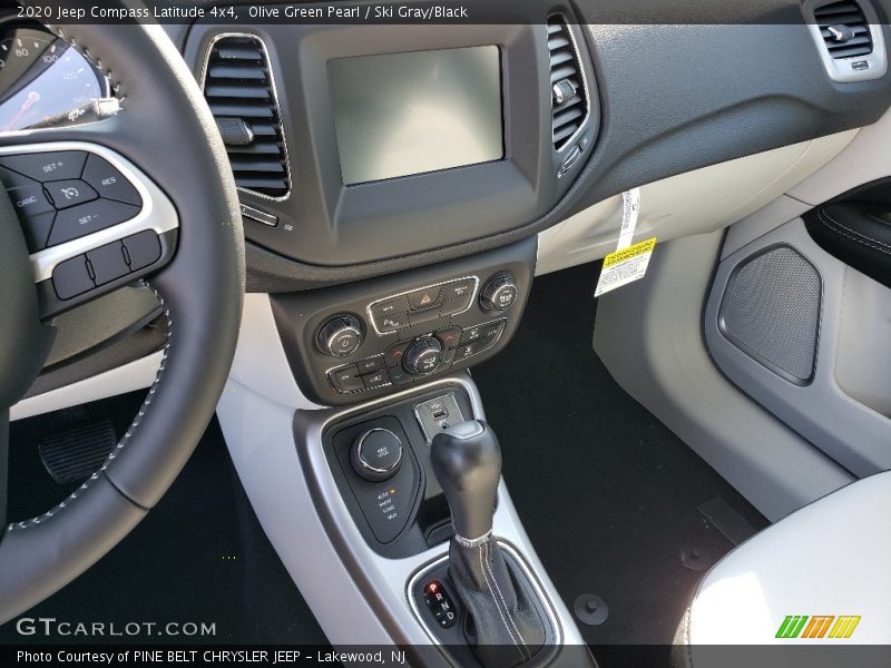 Olive Green Pearl / Ski Gray/Black 2020 Jeep Compass Latitude 4x4
