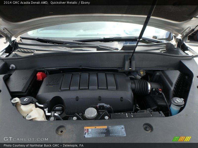 Quicksilver Metallic / Ebony 2014 GMC Acadia Denali AWD