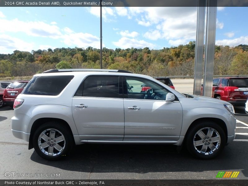 Quicksilver Metallic / Ebony 2014 GMC Acadia Denali AWD